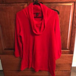 Red sparkley long sleeve shirt